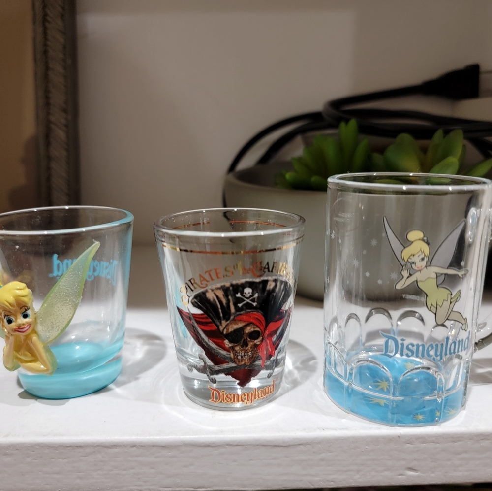 3 Shot glasses